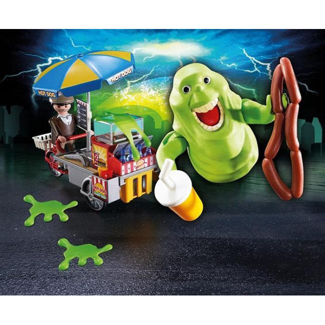 Jucarie Playmobil Ghostbusters Hot Dog Stand With Slimer - VG85170