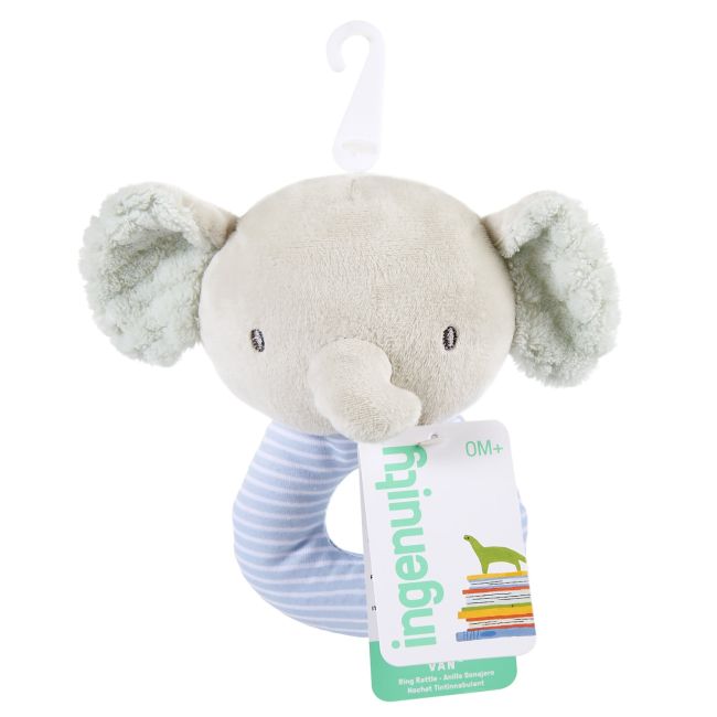 Ingenuity - Zornaitoare de plus elefant - BBB12372