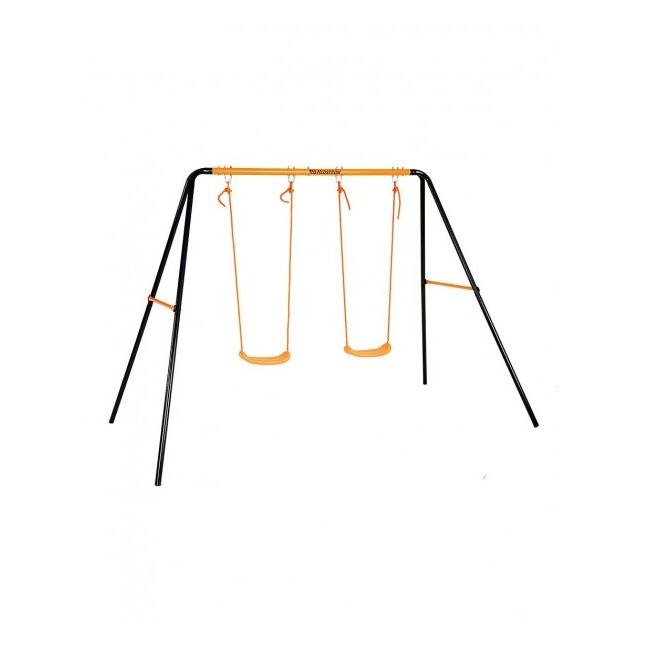 Leagan dublu pentru copii 08604 MVS model Gemini pentru exterior si cadru metal - SOLMVS08604