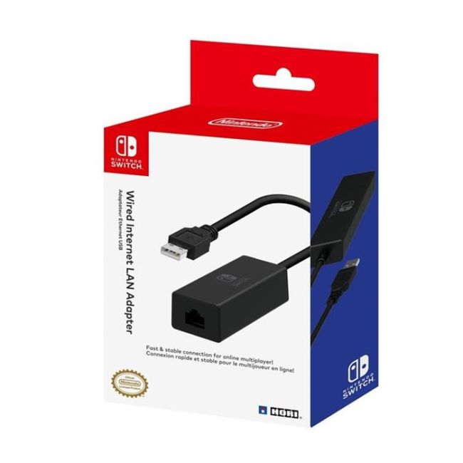 Accesoriu Hori Officially Licensed Lan Adaptor Nintendo Switch - VG85662