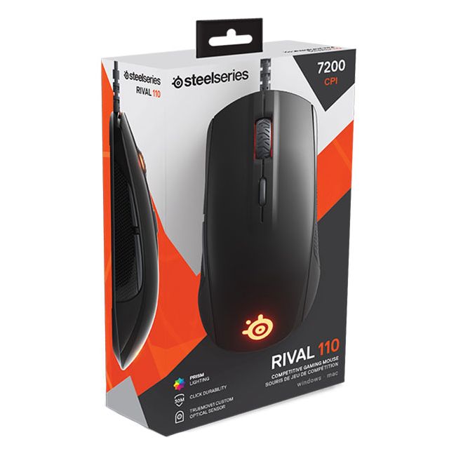 Mouse Gaming Steelseries Rival 110 Negru - VG85678