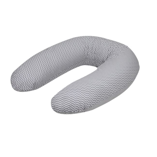Perna alaptare 3 in 1 - grey chevron - 170 x 35cm