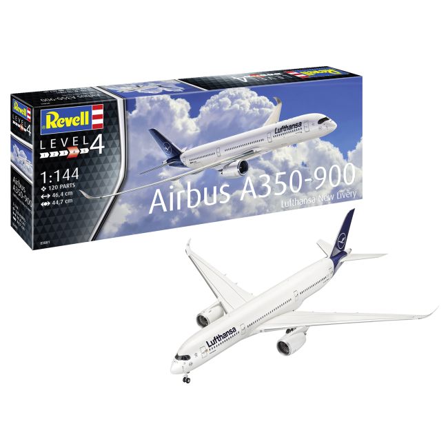 REVELL Airbus A350-900 Lufthansa New Livery VRNRV3881