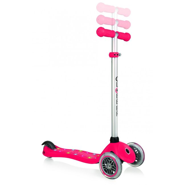 Trotineta Globber Primo Star Lights rosu FUNK425-102