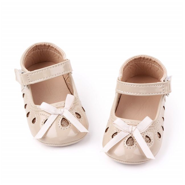Pantofiori din lac crem LId2363-3-sa31