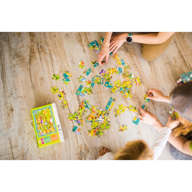 Puzzle - orasul (80 piese)