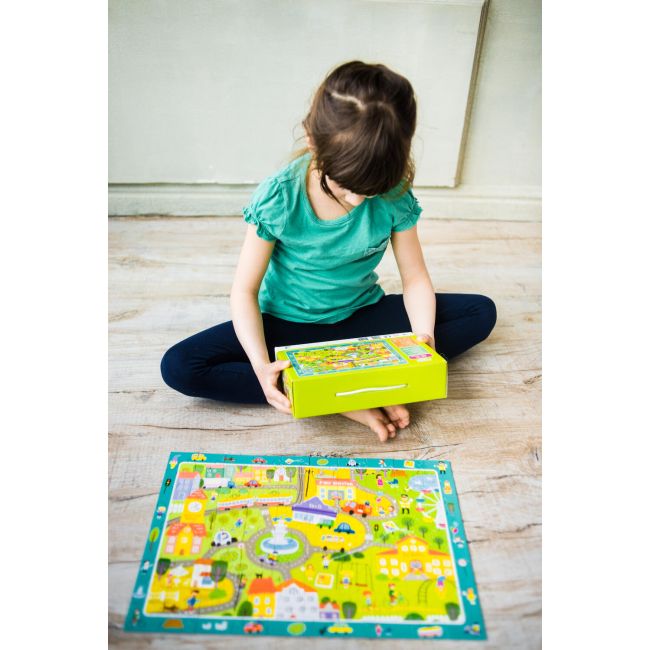 Puzzle - orasul (80 piese)