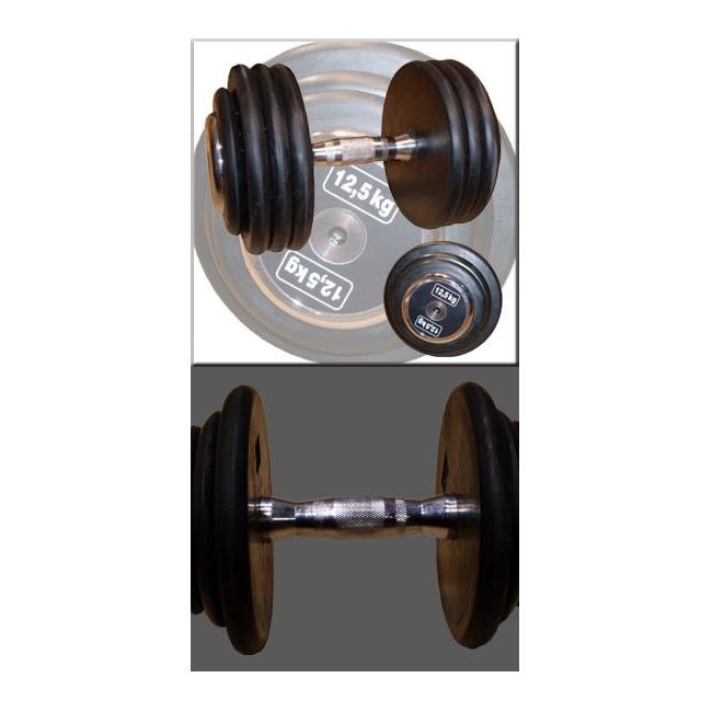 Gantere cauciucate 10kg - PRORD10