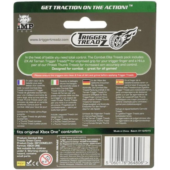 Accesorii Trigger Treadz Combat Elite Green Camo Xbox One - VG87176