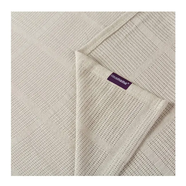 Paturica din bumbac 70 x 90 cm- Grey Clevamama 3452 SUPclvm_3452