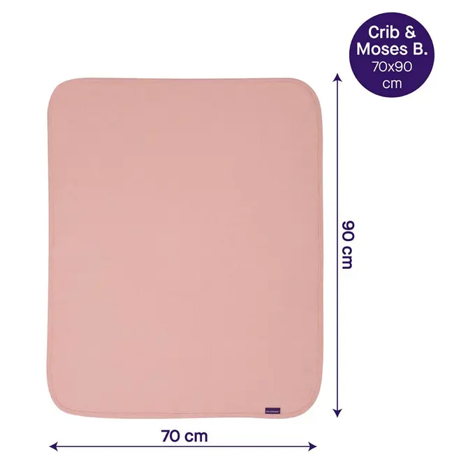Paturica din bumbac Waffle Weave 70 x 90 cm- Coral Clevamama 3460 SUPclvm_3460