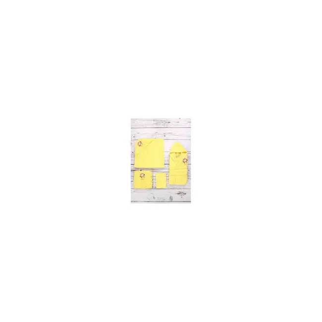 Set de baie Bambu 4 piese,  Tweety galben , 0-1 an KRS8697353259944