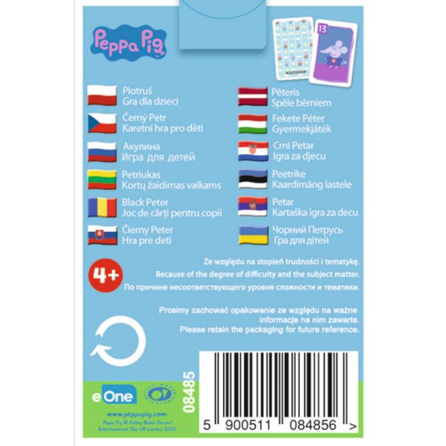 CARTI DE JOC PACALICI PEPPA PIG VIV08485