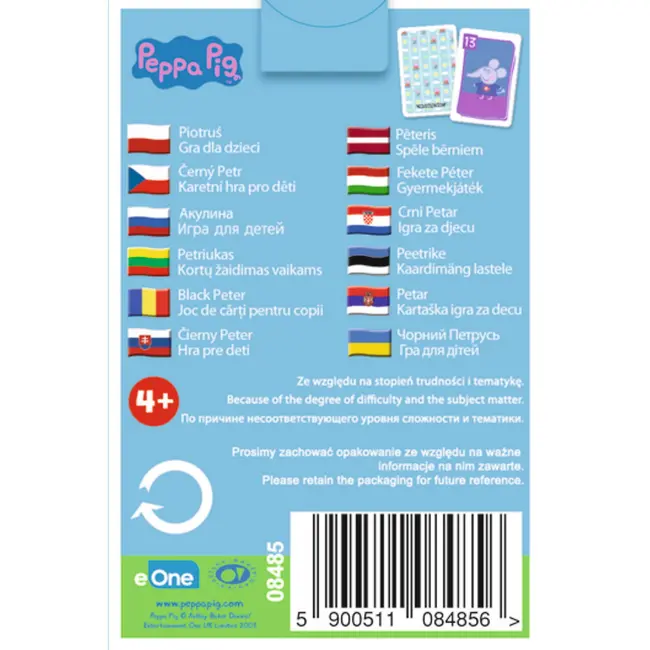 CARTI DE JOC PACALICI PEPPA PIG VIV08485