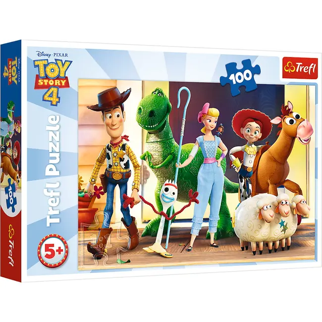 PUZZLE TREFL 100 EROII TOYSTORY4 VIV16356