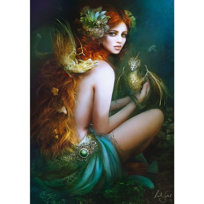 PUZZLE TREFL 1000 PRIETENA CU DRAGONII VIV10592