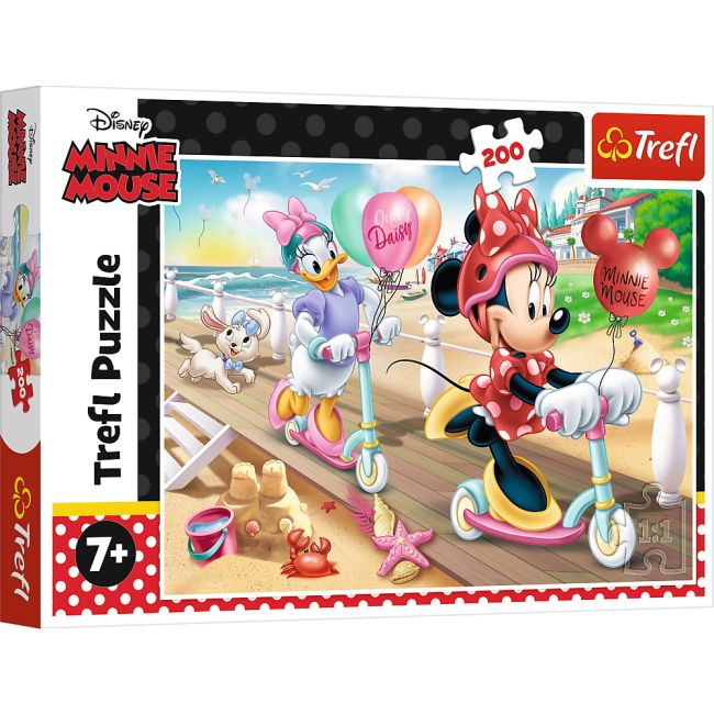 PUZZLE TREFL 200 MINNIE DISTRACTIE LA PLAJA VIV13262