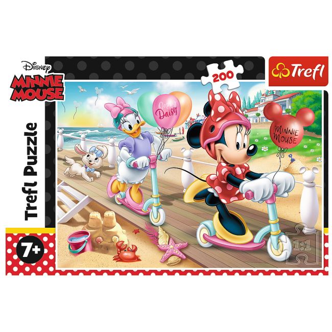 PUZZLE TREFL 200 MINNIE DISTRACTIE LA PLAJA VIV13262