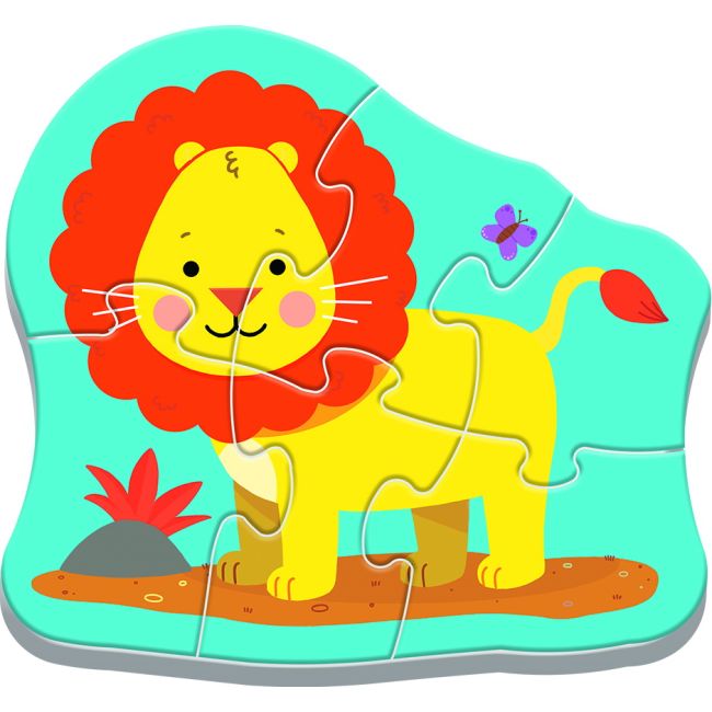 PUZZLE TREFL BABY CLASIC ANIMALE SAFARI 8 PIESE VIV36073