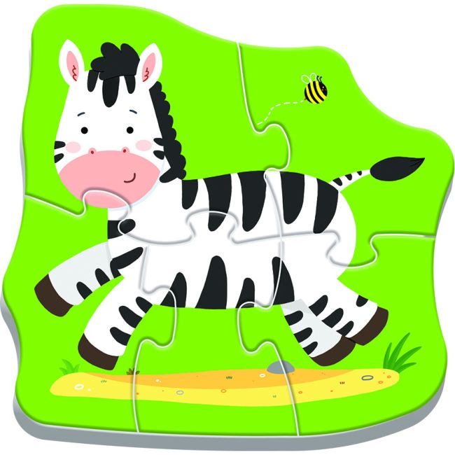 PUZZLE TREFL BABY CLASIC ANIMALE SAFARI 8 PIESE VIV36073