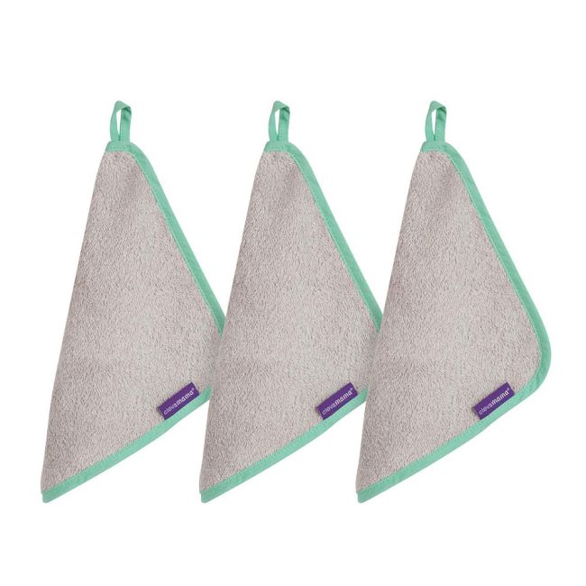 Set 3 prosoape pentru fata bebelusi Clevamama 3515 SUPclvm_3515