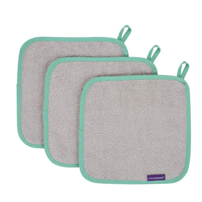 Set 3 prosoape pentru fata bebelusi Clevamama 3515 SUPclvm_3515