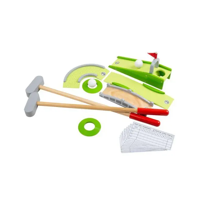 Joc mini-golf din lemn