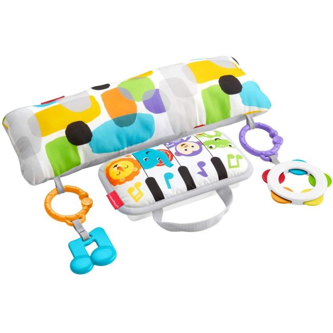 Jucarie interactiva Fisher-Price Pian muzical cu jucarii si perna - 4AKGJD27