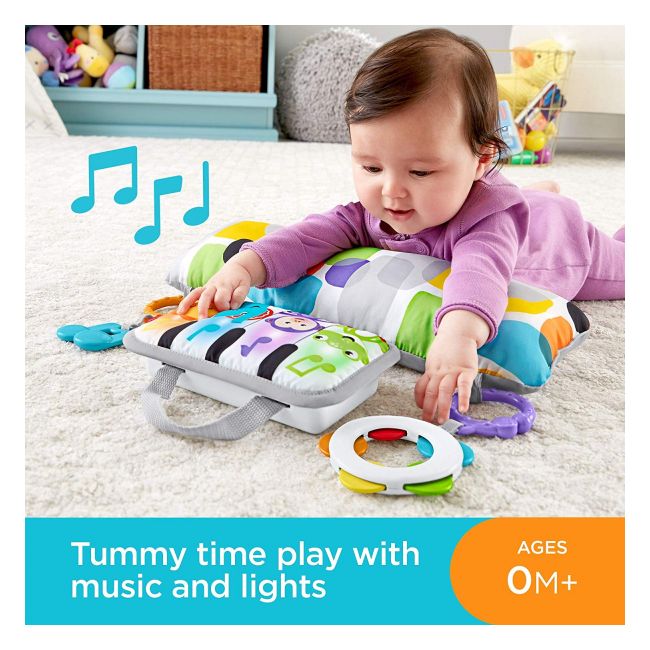 Jucarie interactiva Fisher-Price Pian muzical cu jucarii si perna - 4AKGJD27