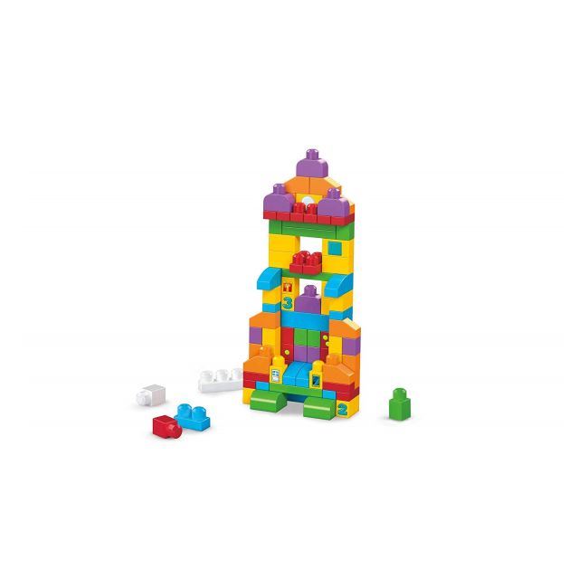 Set Fisher-Price Cuburi Colorate de Construit Mega Bloks 150 de piese - 4AKFVJ49