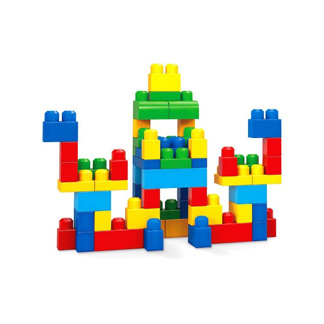 Set Fisher-Price Cuburi Colorate de Construit Mega Bloks 60 de piese - 4AKDCH55