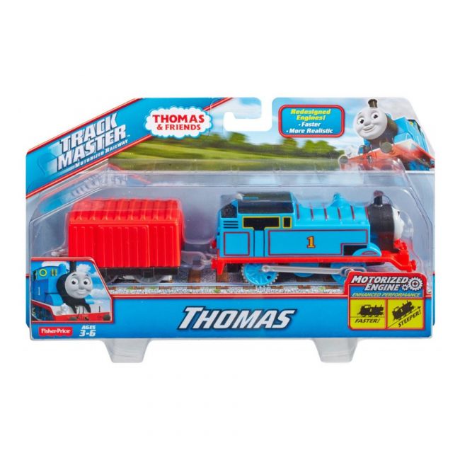 Thomas Trenulet Locomotiva Motorizata cu Vagon ThomasFriends Track Master - 4AKBML06