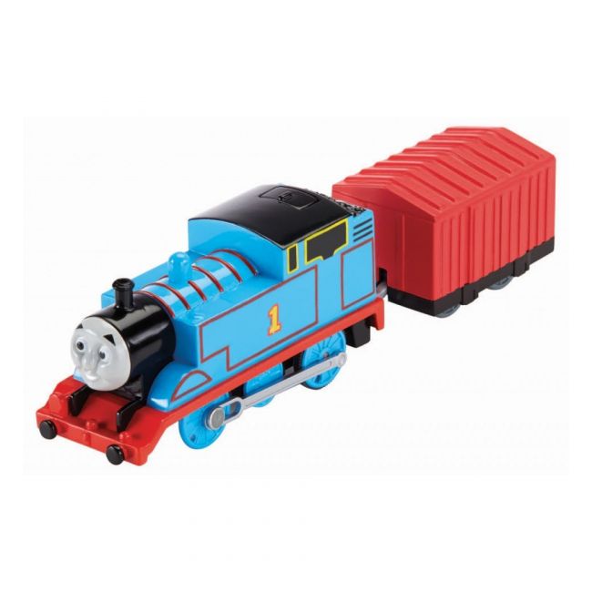 Thomas Trenulet Locomotiva Motorizata cu Vagon ThomasFriends Track Master - 4AKBML06
