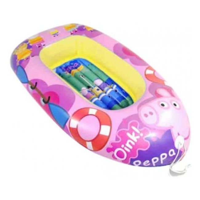 Barca gonflabila copii 110cm Saica 9115 Peppa Pig - SOLSA9115