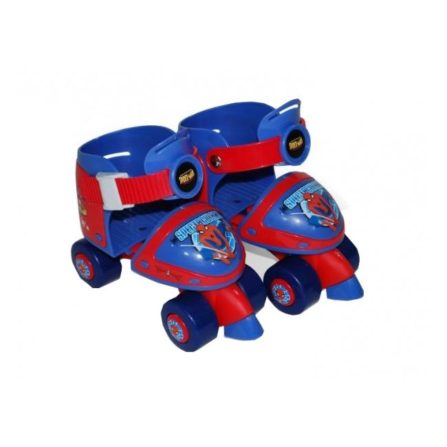 Patine cu rotile pentru copii Amazing Spiderman 9627 marime reglabila 24-29 - SOLSA96271