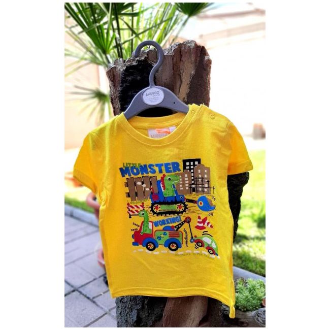 Tricou baietei - Little monster MB11C140