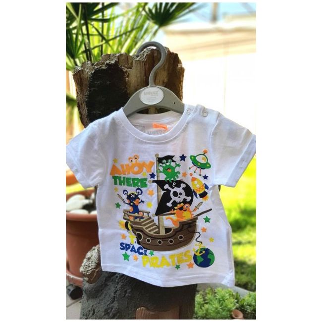 Tricou baietei - Space pirates MB11C140-1
