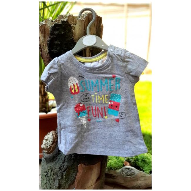 Tricou fetite - Summer time DKW115-2.3-6 luni (Marimea 18 incaltaminte)