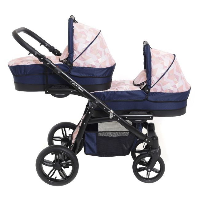 CARUCIOR COPII GEMENI TANDEM 2 IN 1, PJ STROLLER LUX, Cube PJBtandem49_1