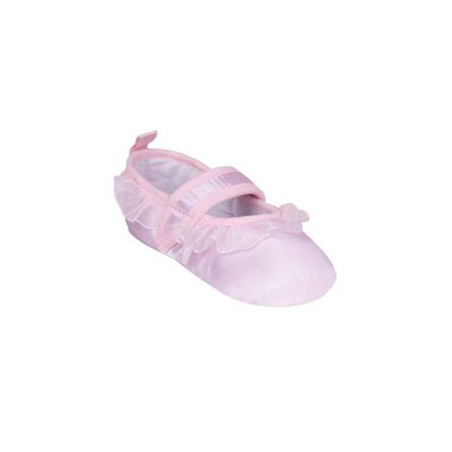 Pantofiori roz cu volanase OB-060-1