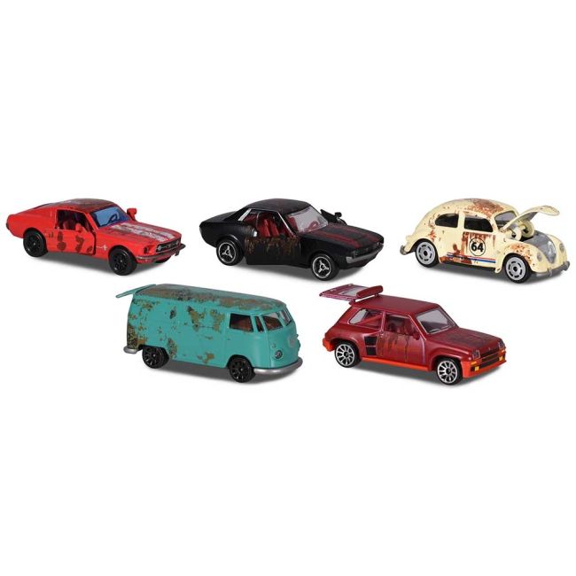 Set majorette 5 masinute vintage rusty hubs212052012