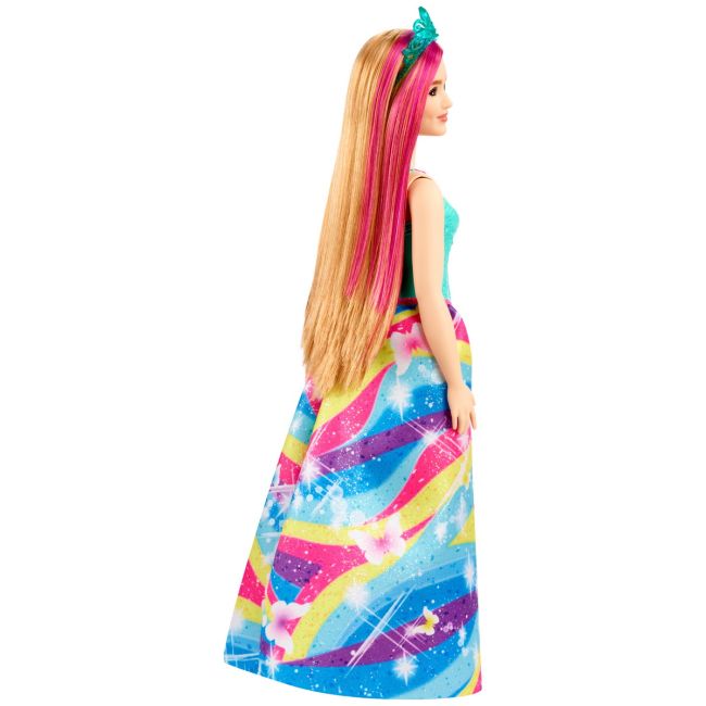 BARBIE PAPUSA PRINTESA DREAMTOPIA CU CORONITA ALBASTRA VIVMTGJK12_GJK16