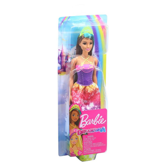 BARBIE PAPUSA PRINTESA DREAMTOPIA CU CORONITA GALBENA VIVMTGJK12_GJK14