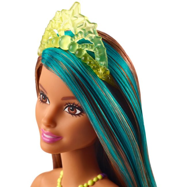 BARBIE PAPUSA PRINTESA DREAMTOPIA CU CORONITA GALBENA VIVMTGJK12_GJK14