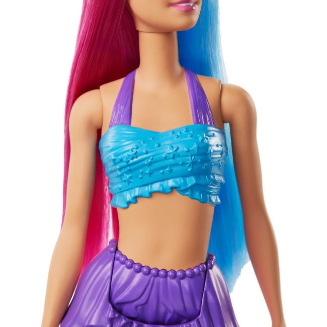 BARBIE PAPUSA SIRENA CU CORONITA VERDE VIVMTGJK07_GJK08