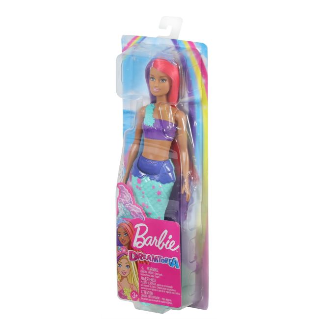 BARBIE PAPUSA SIRENA CU PARUL IN DOUA CULORI VIVMTGJK07_GJK09