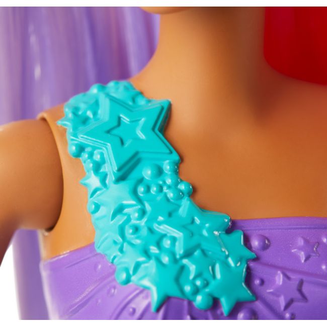BARBIE PAPUSA SIRENA CU PARUL IN DOUA CULORI VIVMTGJK07_GJK09