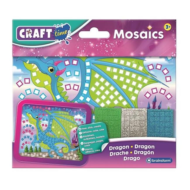 Mini mozaic - dragon