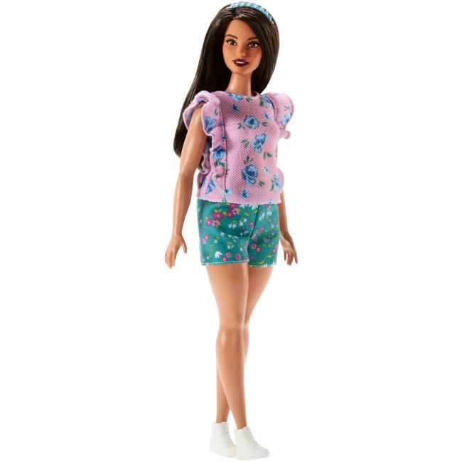 PAPUSA BARBIE FASHIONISTA CU FORME SI SUVITE BLONDE VIVMTFBR37_FJF43