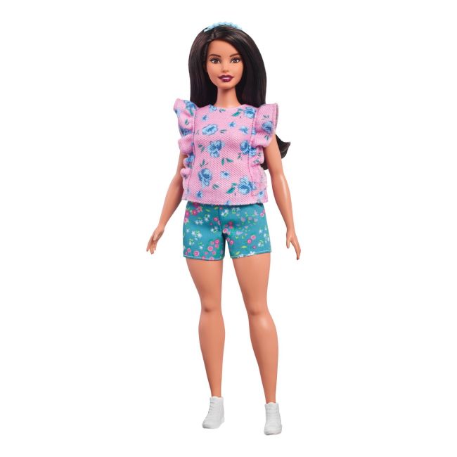 PAPUSA BARBIE FASHIONISTA CU FORME SI SUVITE BLONDE VIVMTFBR37_FJF43